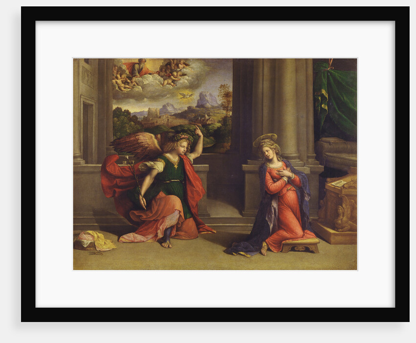 Annunciation by Benvenuto Tisi da Garofalo