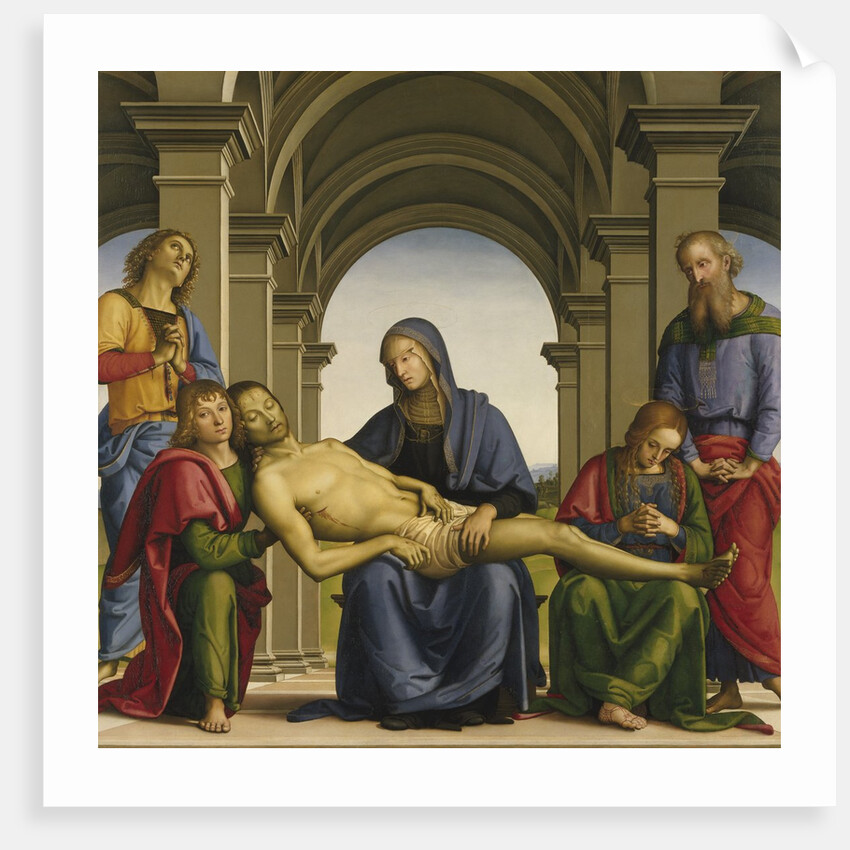 Pieta by Perugino