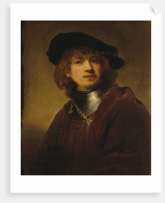 Self-Portrait as a Young Man by Rembrandt van Rijn