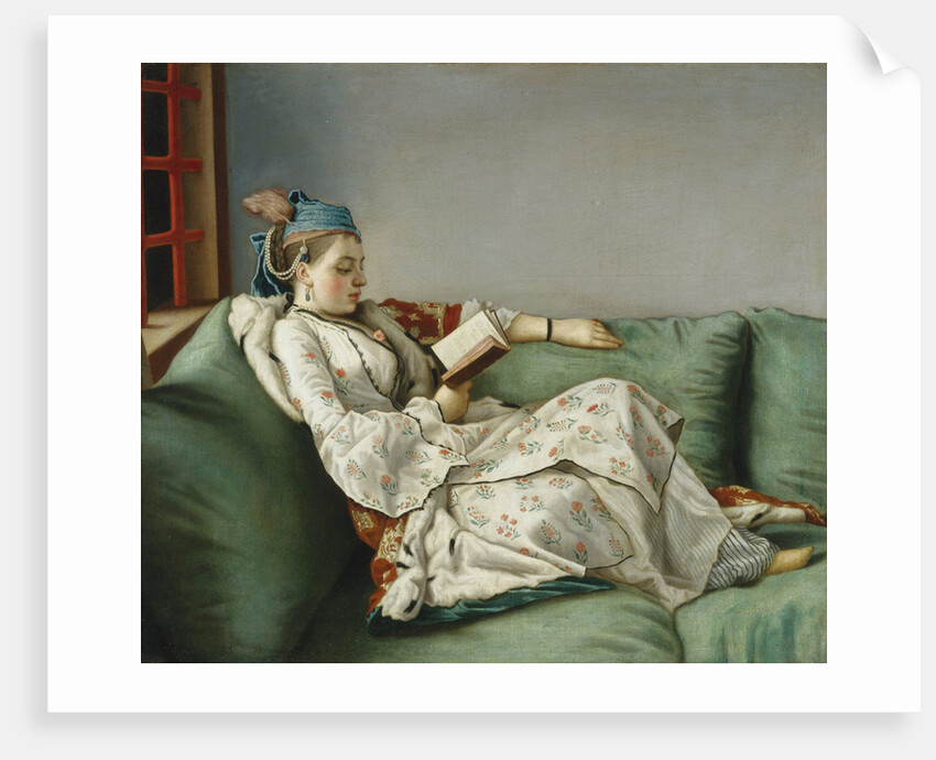 Portrait of Marie Adelaide of France by Jean-Etienne Liotard