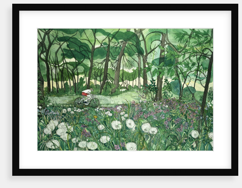 Bike Rider by Mark McMahon