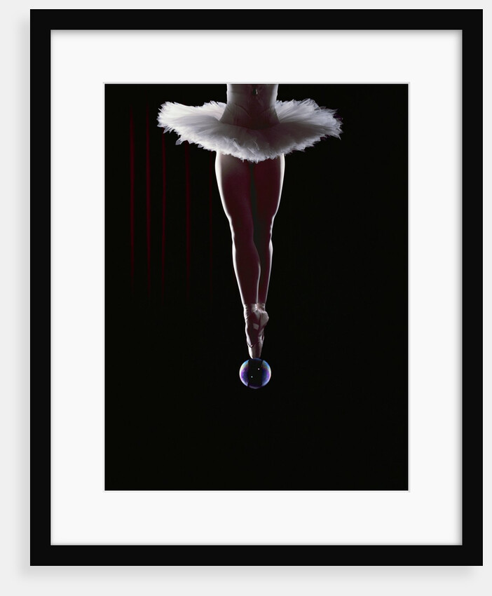 Ballerina Balancing on a Bubble by Anonymous