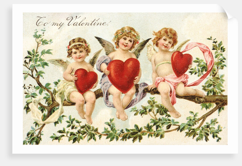 To My Valentine Victorian Valentine by Anonymous