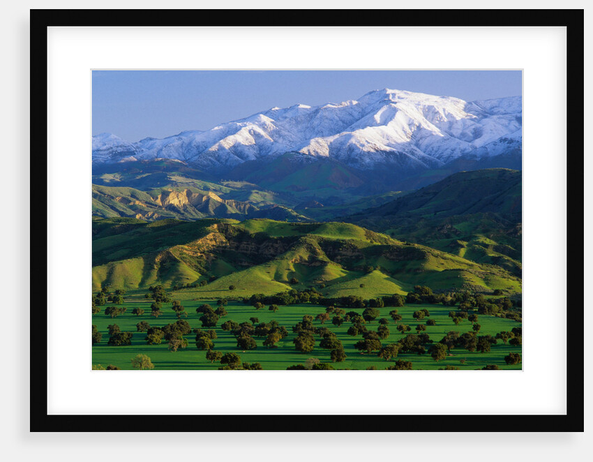 Mountains at Los Padres National Forest by Anonymous