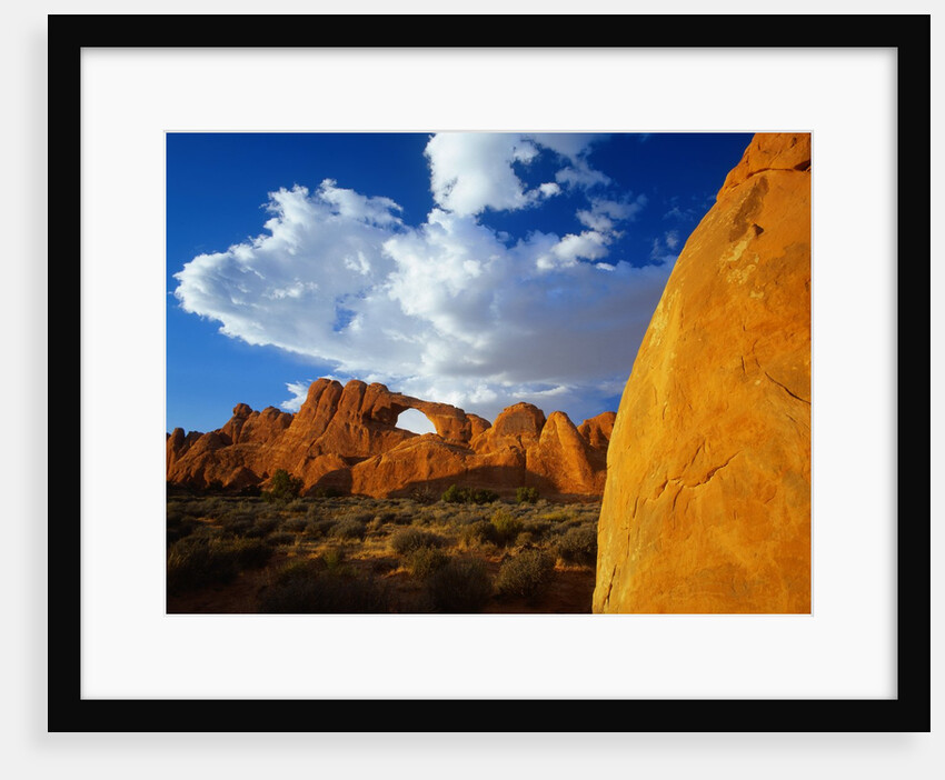 Rock Formations in Arches National Park by Anonymous