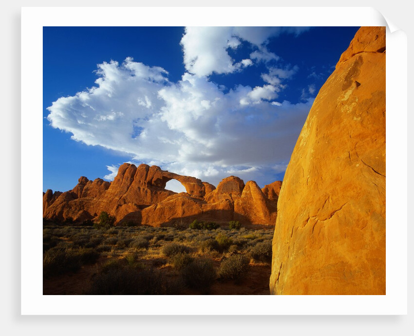 Rock Formations in Arches National Park by Anonymous