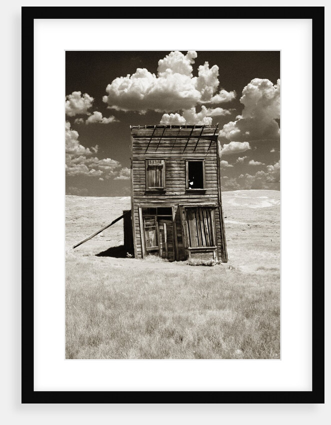 Abandoned Shack in Field by Anonymous