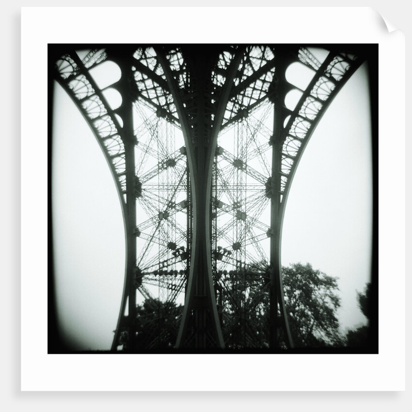 Detail of Eiffel Tower by Anonymous