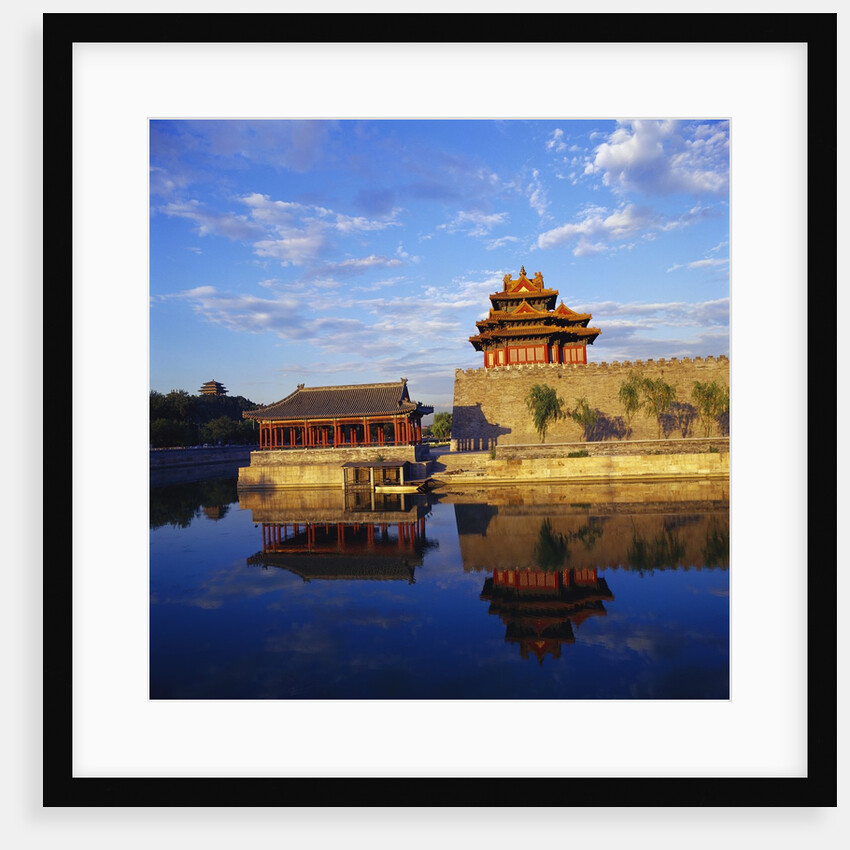 Corner Tower of Forbidden City by Anonymous