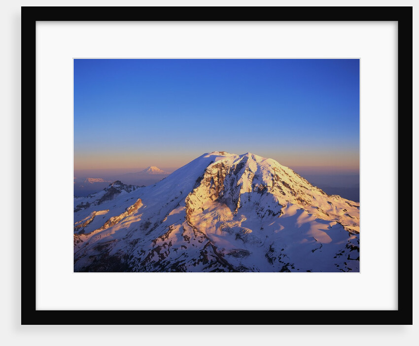 Aerial View of Mount Rainier by Anonymous