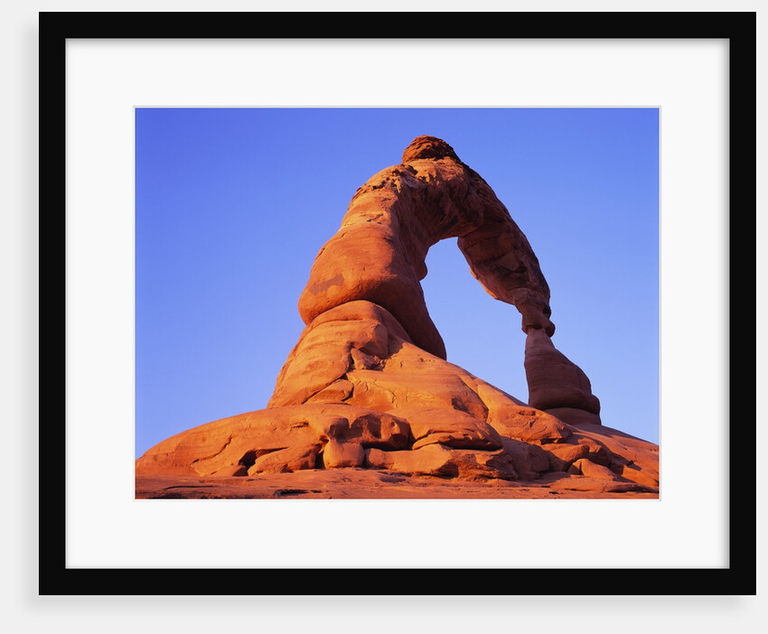 Sun Setting at Delicate Arch by Anonymous