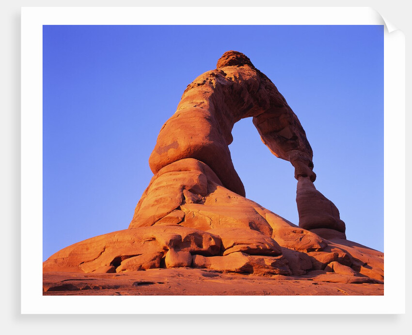 Sun Setting at Delicate Arch by Anonymous