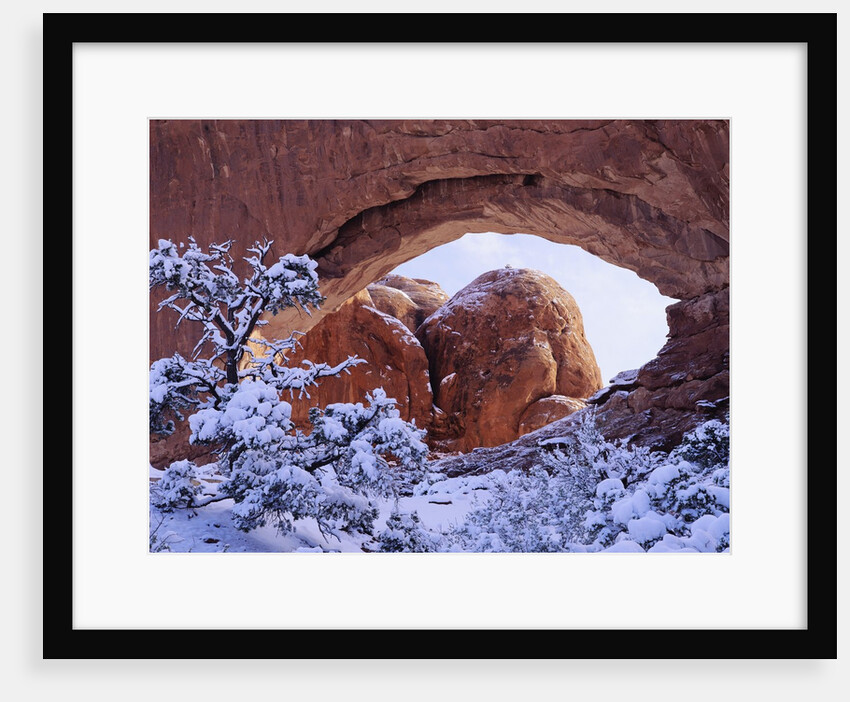 Snow Covering Ground at North Window by Anonymous