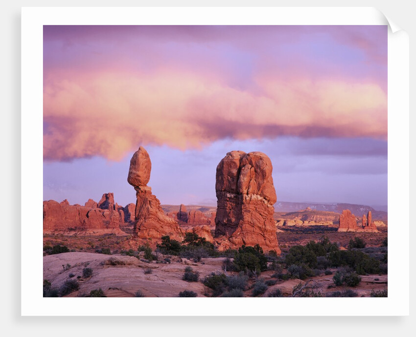 Balanced Rock at Arches National Park by Anonymous