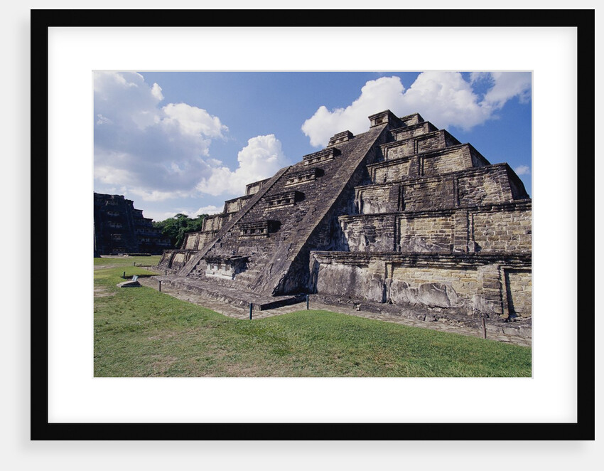 Step Pyramid at El Tajin Archaeological Site by Anonymous