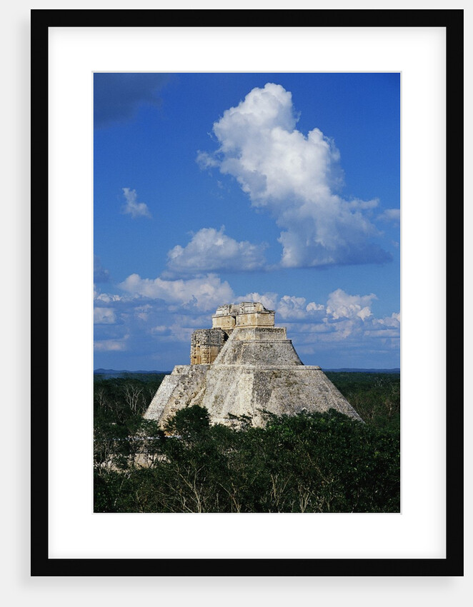 Pyramid of the Magician at Uxmal by Anonymous