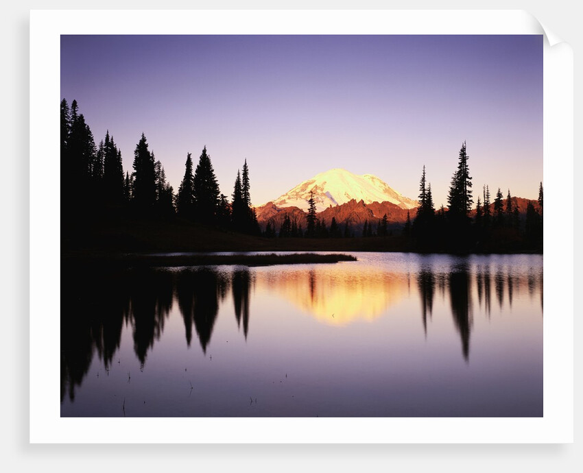 Mount Rainier from Tipsoo Lake by Anonymous