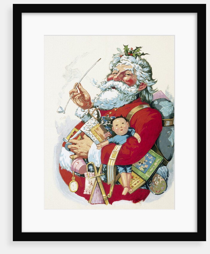 Merry Old Santa Claus by Thomas Nast