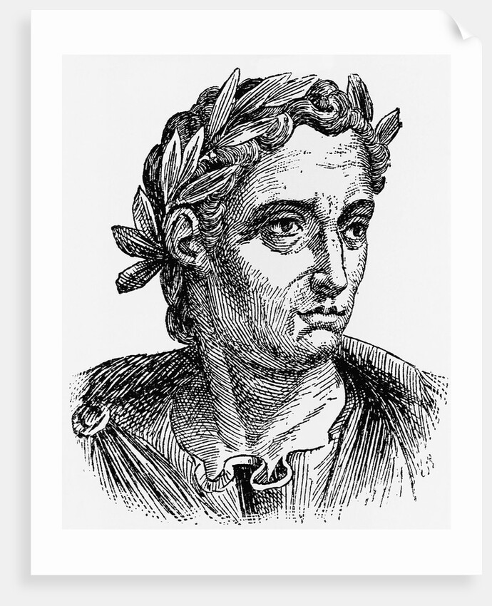 Engraving of Pliny the Younger by Anonymous