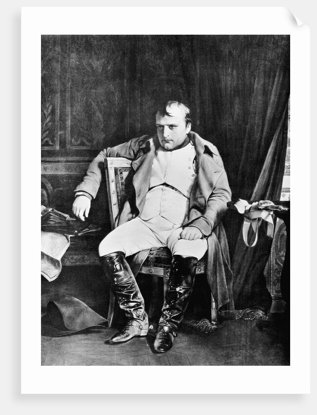 Napoleon at Fontainebleau by Paul de la Roche