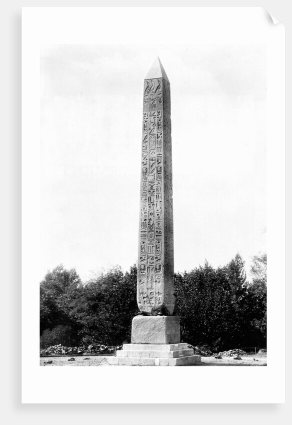 Cleopatra's Needle in Central Park by Anonymous