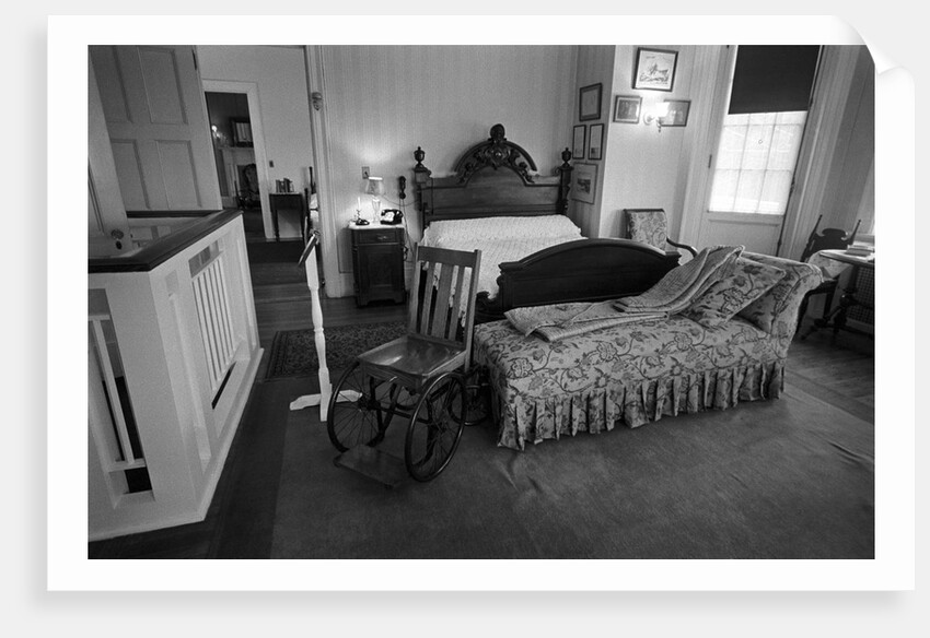 Interior of FDR's Room in Hyde Park, NY by Anonymous