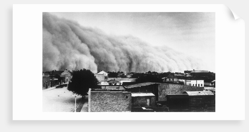 A Dust Storms Hit Southwest Bread Basket by Anonymous