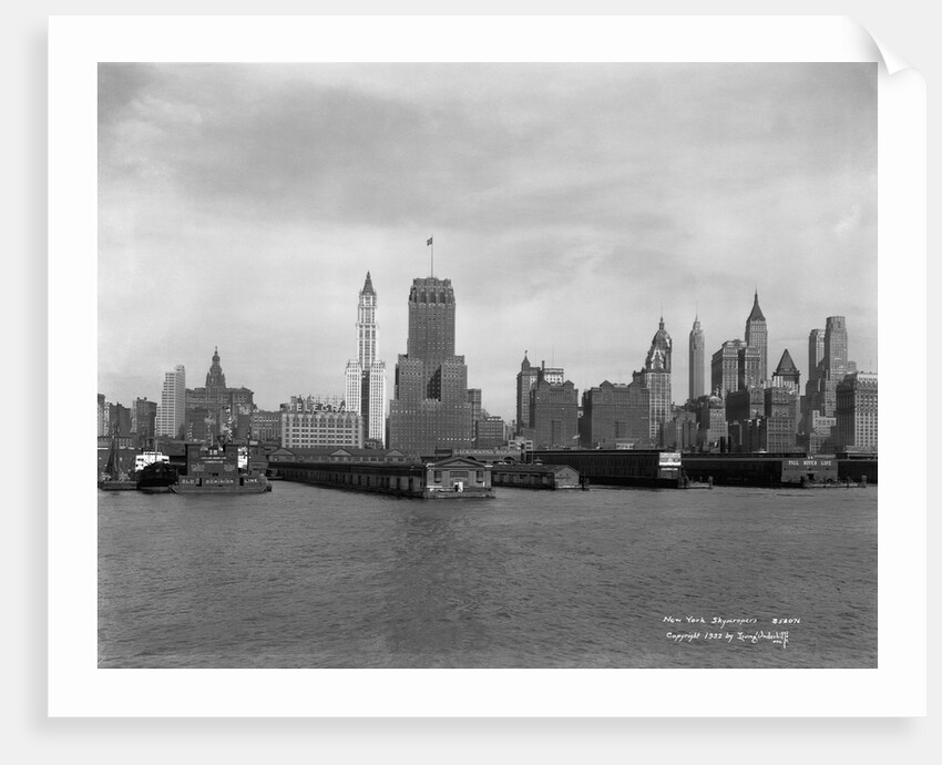 New York Skyline by Anonymous