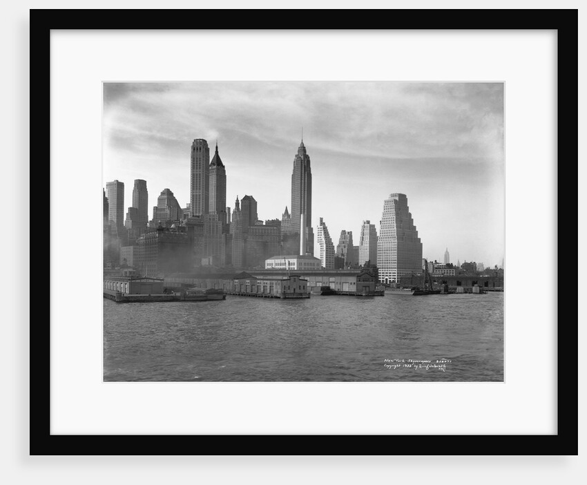 New York Skyscrapers by Anonymous