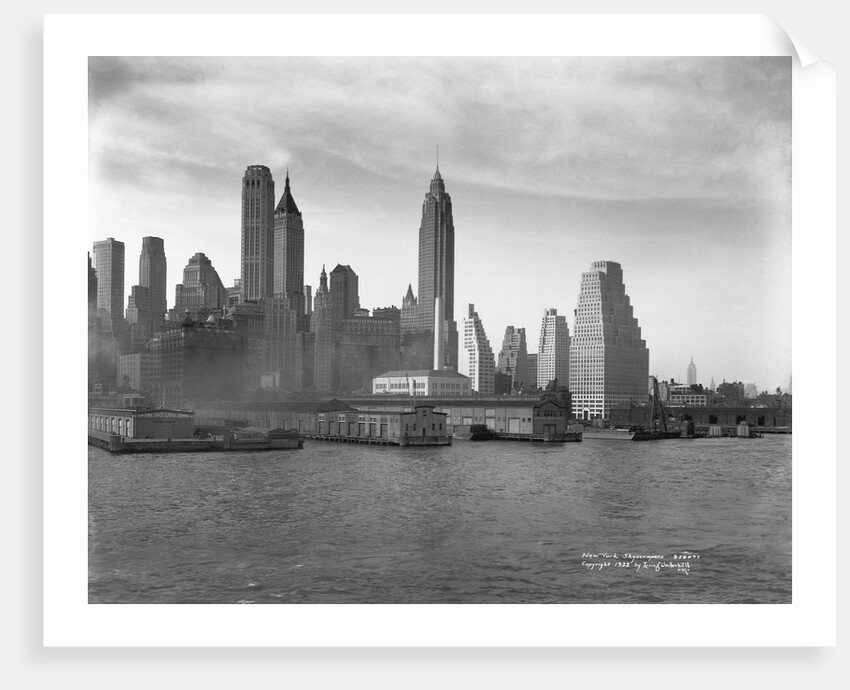 New York Skyscrapers by Anonymous