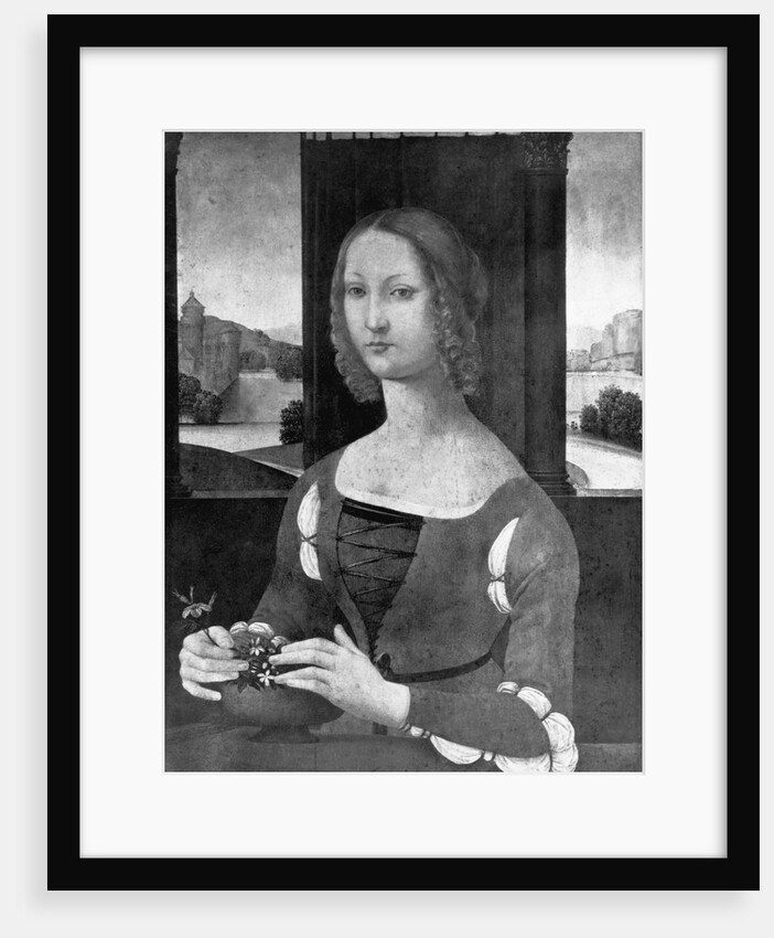 Portrait Painting of Caterina Sforza by Anonymous