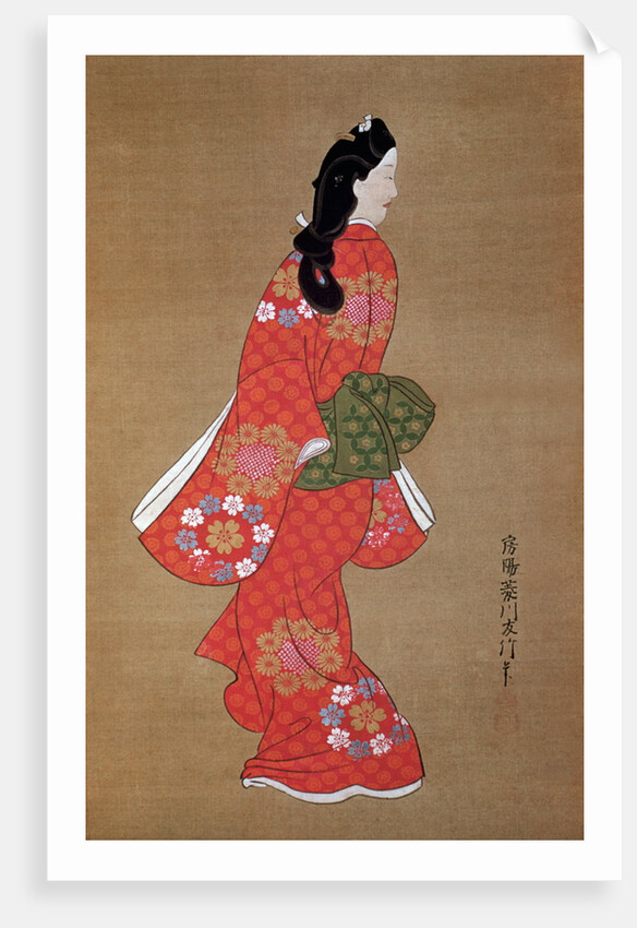 Beauty by Hishikawa Moronobu