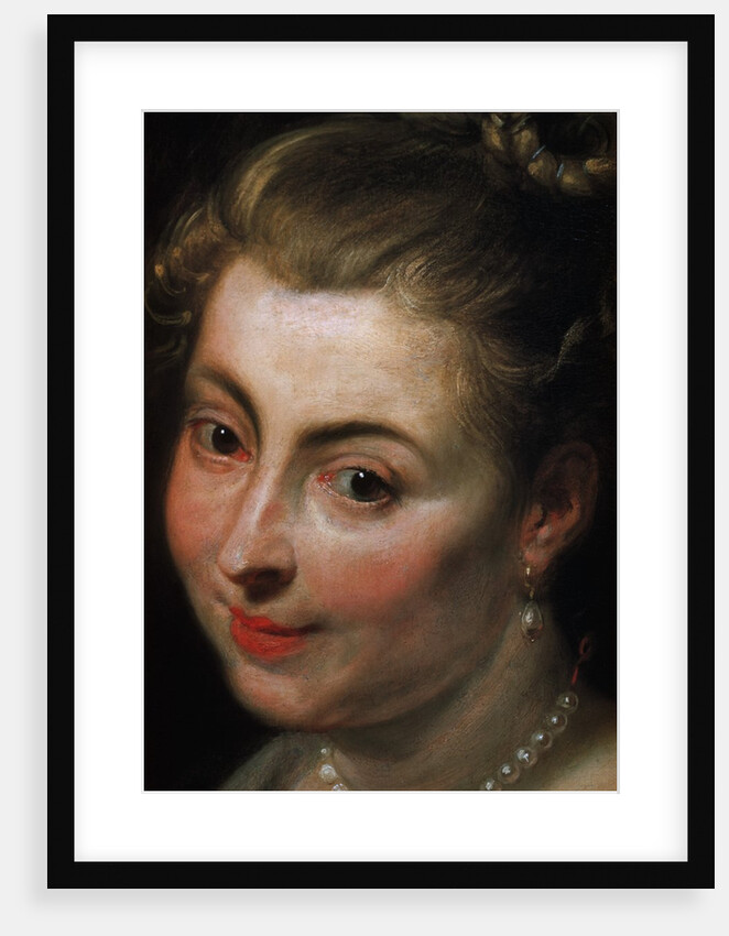 Detail of Face from Isabella Brant as Glycera by School of Peter Paul Rubens