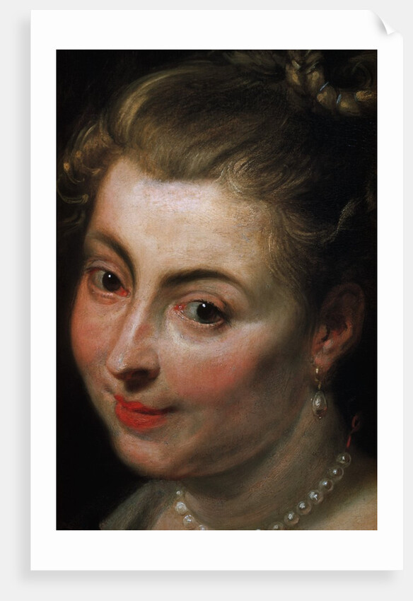Detail of Face from Isabella Brant as Glycera by School of Peter Paul Rubens