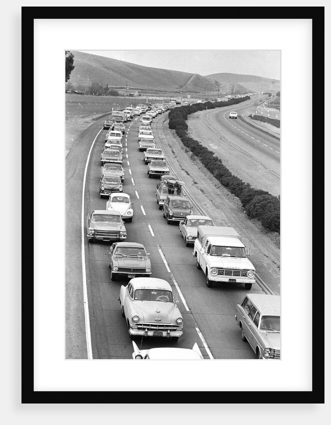 Traffic Jam Due To Rolling Stones Concer by Anonymous