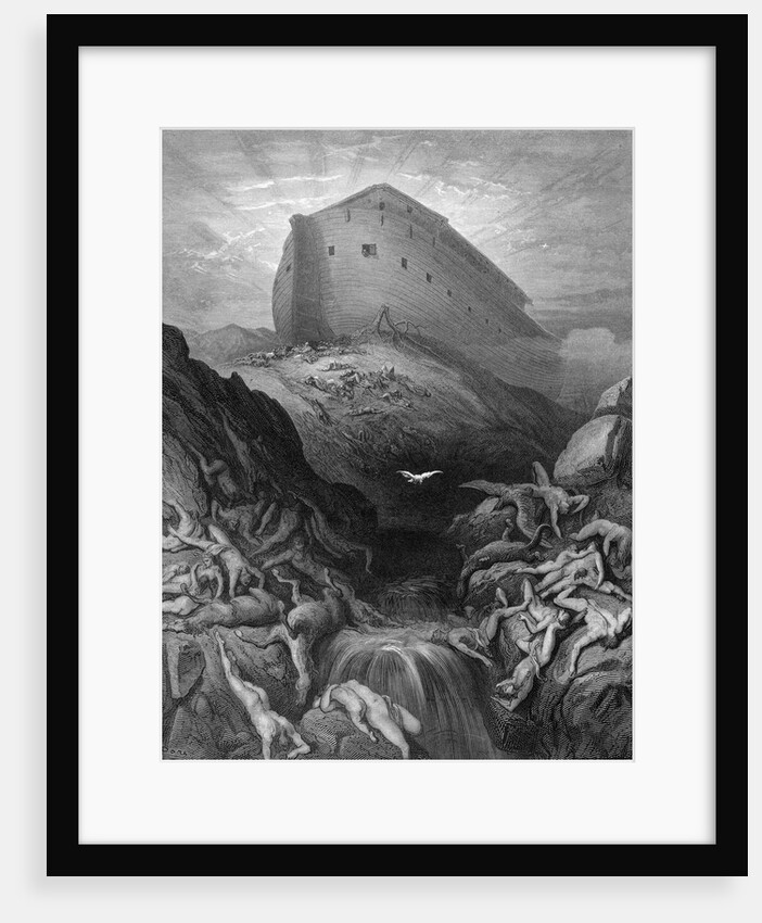Dove Sent Forth From the Ark by Gustave Dore