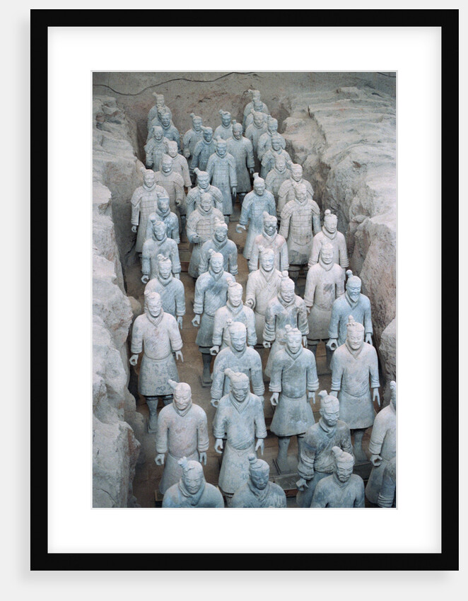Terra Cotta Soldiers in Qin Shi Huangdi Tomb by Anonymous