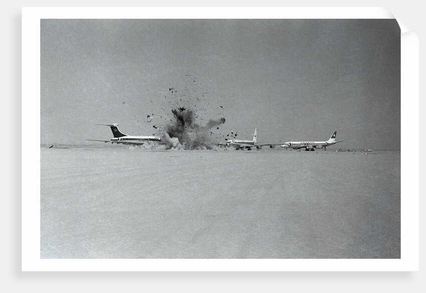 Hijackers Destroying Airplanes by Anonymous