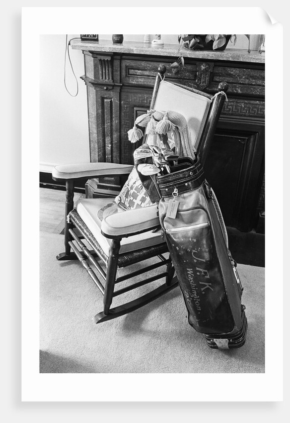 John F. Kennedy's Golf Bag by Anonymous