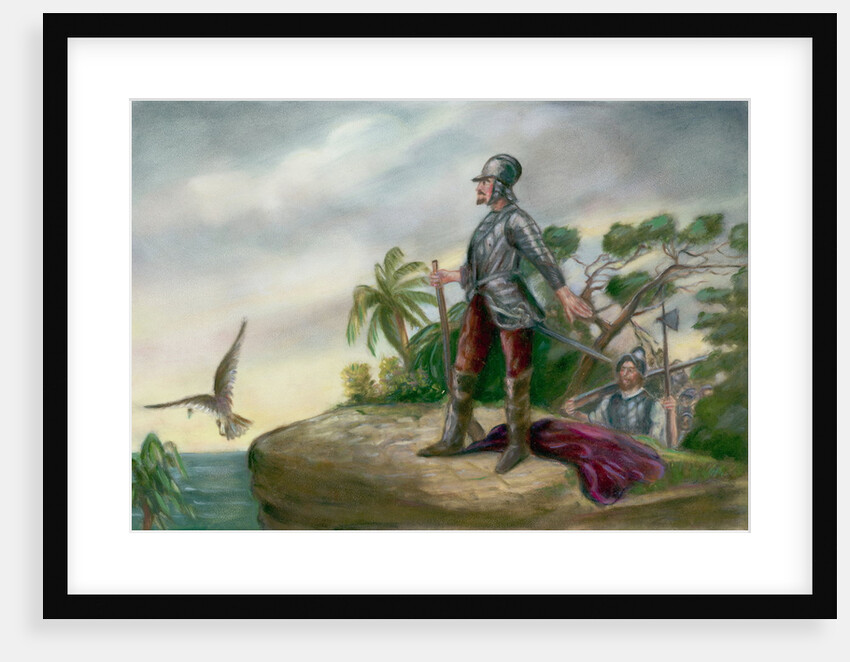 Balboa's Discovery of the Pacific by Clyde O. De Land