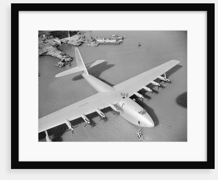Howard Hughes' Spruce Goose by Anonymous