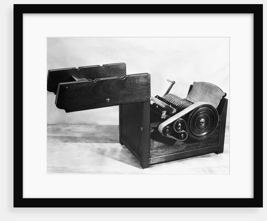 Replica of Eli Whitney's Cotton Gin by Anonymous