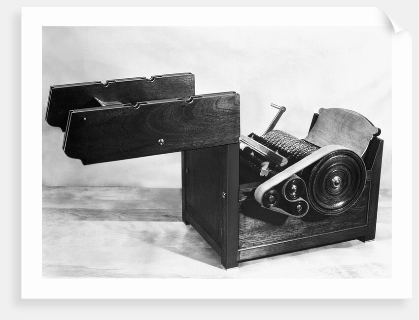 Replica of Eli Whitney's Cotton Gin by Anonymous