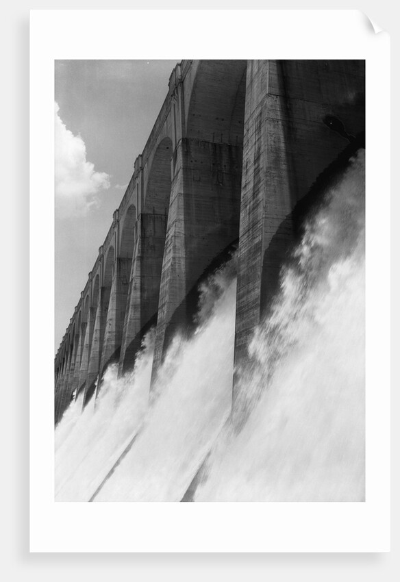 Wilson Dam, Flood Gates by Anonymous