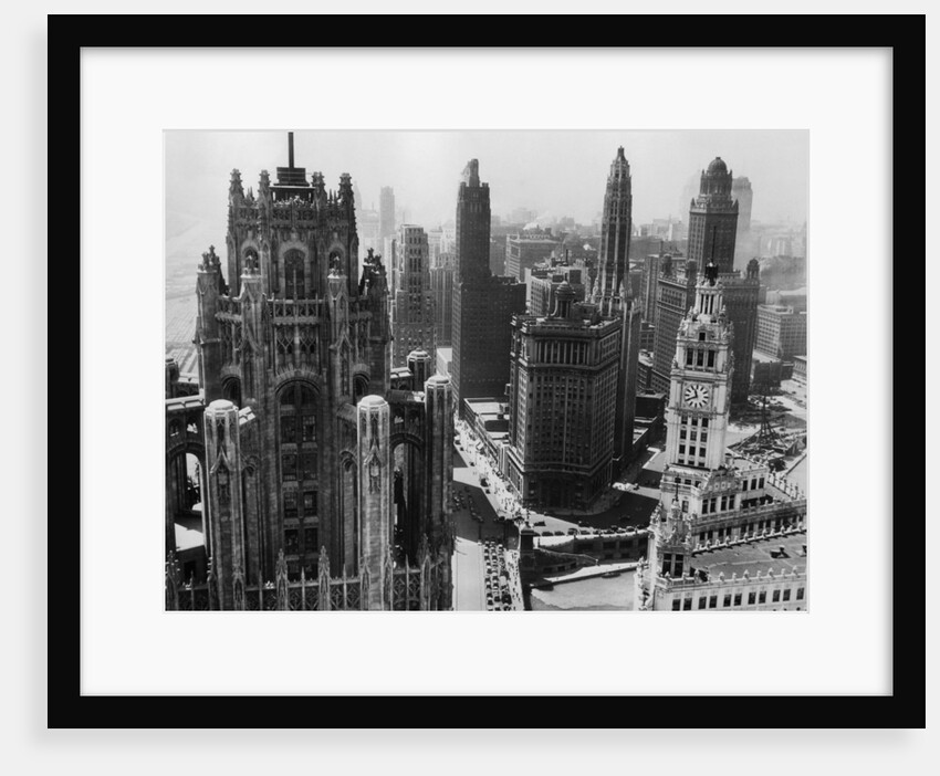 Chicago Skyscrapers in the Early 20th Century by Anonymous