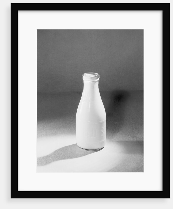 Quart Bottle of Milk by Anonymous