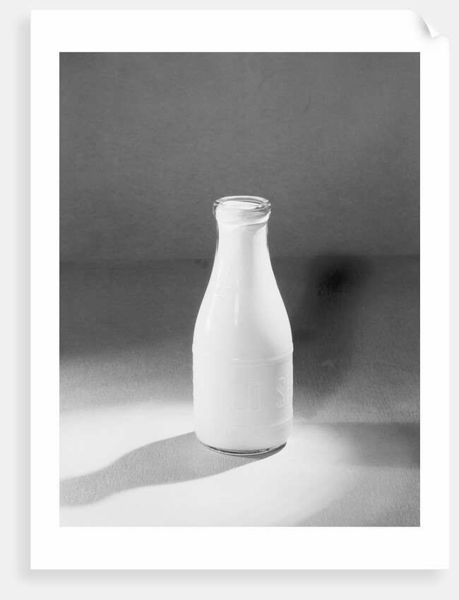 Quart Bottle of Milk by Anonymous