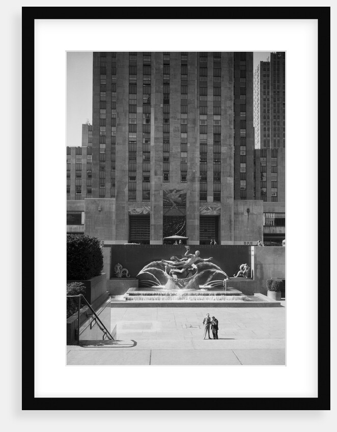 View of Rockefeller Plaza by Anonymous