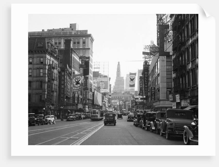 Broadway in New York City by Anonymous