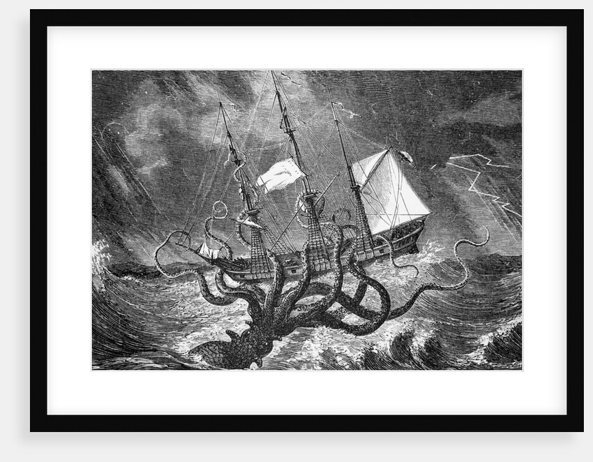 Seamonsters, The Kraken by Anonymous